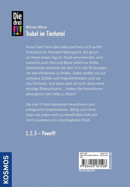 Produktbild: Die drei !!!, 119, Trubel im Tierhotel