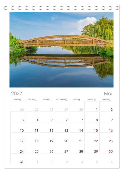 Produktbild: Tischplaner 2027 - Merseburg - Meine Domstadt an der Saale (A5 Tischkalender zum Aufstellen) CALVENDO