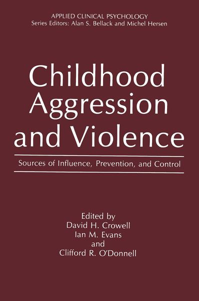 Produktbild: Childhood Aggression and Violence