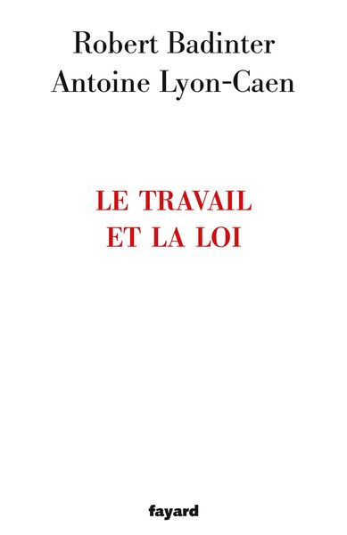Produktbild: Le travail et la loi