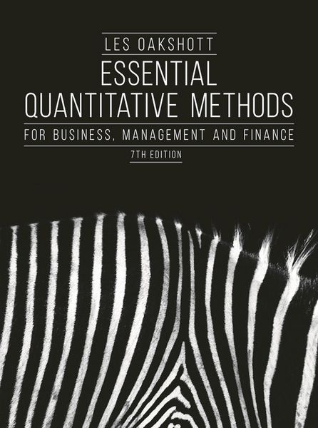 Produktbild: Essential Quantitative Methods