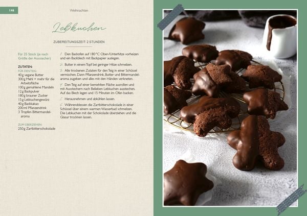 Produktbild: Das vegane Backbuch f&uuml;r Festtage
