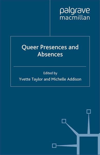 Produktbild: Queer Presences and Absences