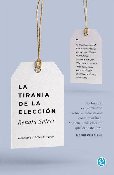 Produktbild: La tiran&iacute;a de la elecci&oacute;n