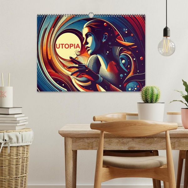 Produktbild: Utopia (Wandkalender 2026 DIN A3 quer), CALVENDO Monatskalender