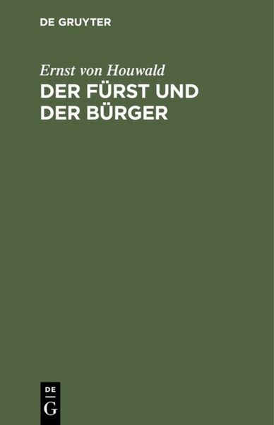Produktbild: Der F&uuml;rst und der B&uuml;rger