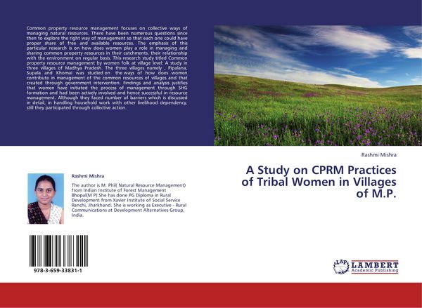 Produktbild: A Study on CPRM Practices of Tribal Women in Villages of M.P.