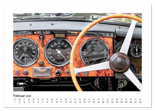 Produktbild: Oldtimer - Cockpits vergangener Zeiten (Wandkalender 2026 DIN A3 quer), CALVENDO Monatskalender