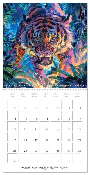 Produktbild: Animals - Jungle life (Wall Calendar 2026 12 &times; 12 Inch) CALVENDO 12 Month Wall Calendar