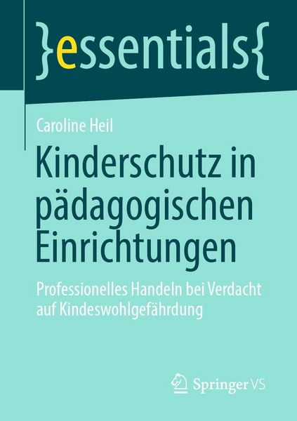 Produktbild: Kinderschutz in p&auml;dagogischen Einrichtungen