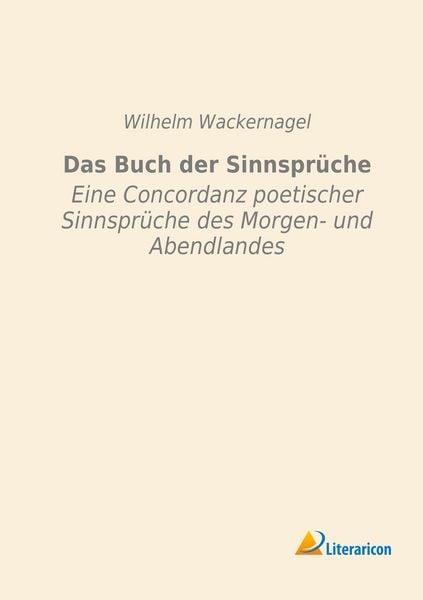 Produktbild: Das Buch der Sinnspr&uuml;che