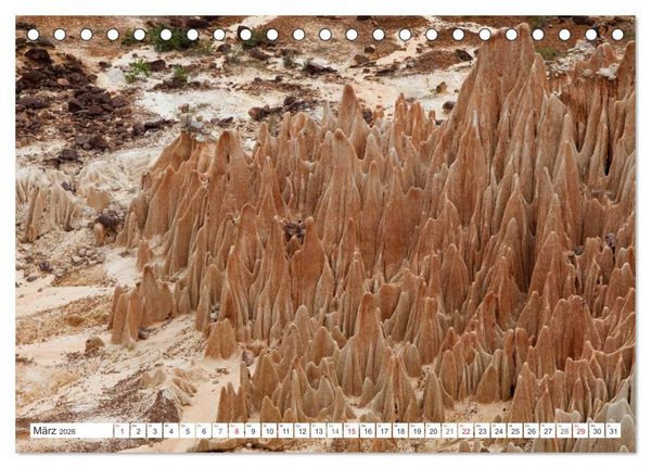 Produktbild: Madagaskar. Traumhafte Natur und Tierwelt (Tischkalender 2026 DIN A5 quer), CALVENDO Monatskalender