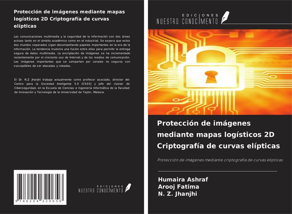 Produktbild: Protecci&oacute;n de im&aacute;genes mediante mapas log&iacute;sticos 2D Criptograf&iacute;a de curvas el&iacute;pticas