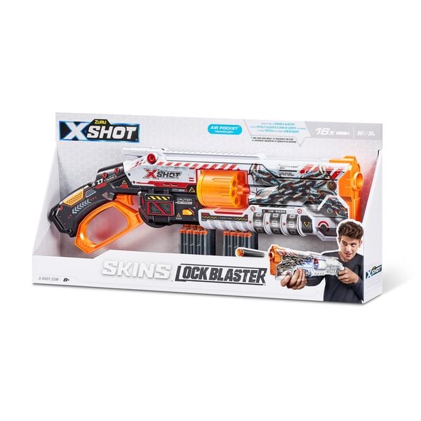 Produktbild: XSHOT - Skins Lock Blaster mit Darts