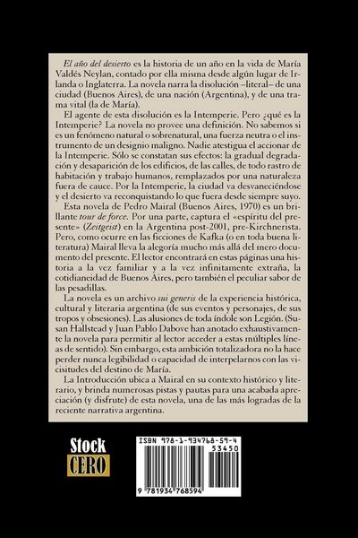 Produktbild: El A&ntilde;o del Desierto