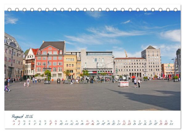 Produktbild: Halle an der Saale. Wir schlendern durch die Heimat von Georg Friedrich H&auml;ndel (Tischkalender 2026 DIN A5 quer), CALVENDO Monatskalender
