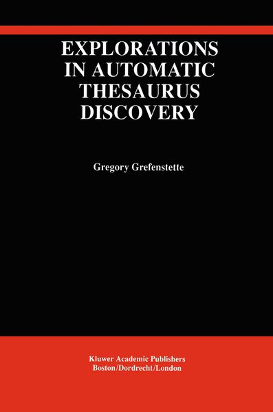 Produktbild: Explorations in Automatic Thesaurus Discovery