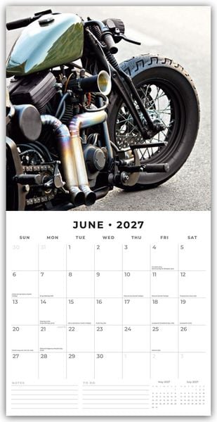 Produktbild: Custom Bikes &ndash; Umgebaute Motorr&auml;der 2027 &ndash; 16-Monatskalender