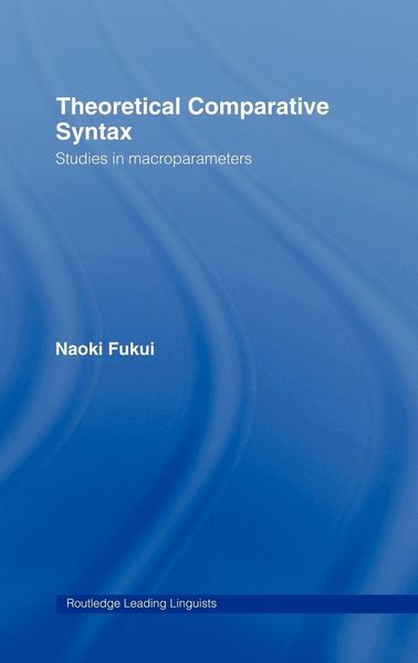 Produktbild: Theoretical Comparative Syntax