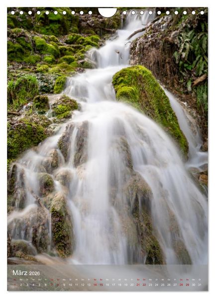 Produktbild: Bad Urach Wasserf&auml;lle (Wandkalender 2026 DIN A4 hoch), CALVENDO Monatskalender