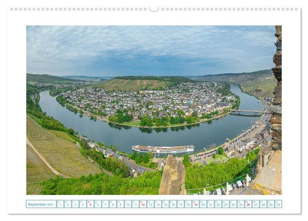 Produktbild: Naturwunder - Deutschlands Flussschleifen (hochwertiger Premium Wandkalender 2027 DIN A2 quer), Kunstdruck in Hochglanz