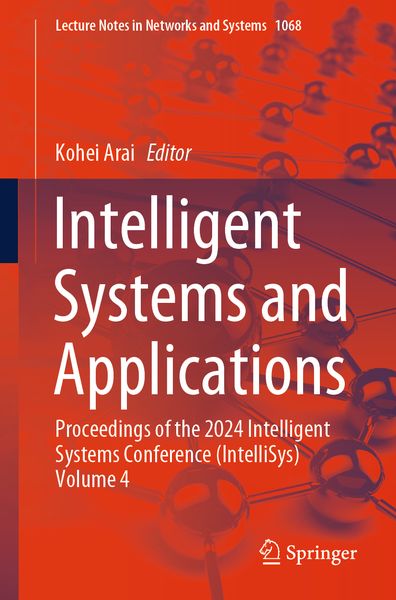 Produktbild: Intelligent Systems and Applications