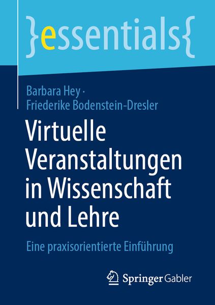 Produktbild: Virtuelle Veranstaltungen in Wissenschaft und Lehre