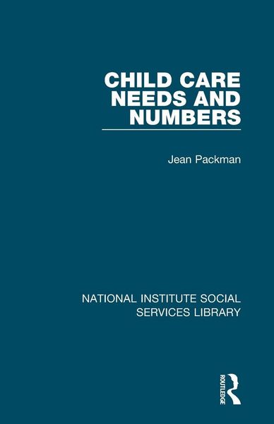 Produktbild: Child Care Needs and Numbers