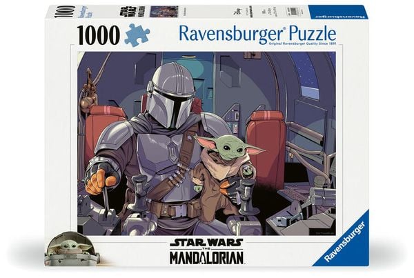 Produktbild: Erwachsenenpuzzle 1000 Teile - Star Wars The Mandalorian