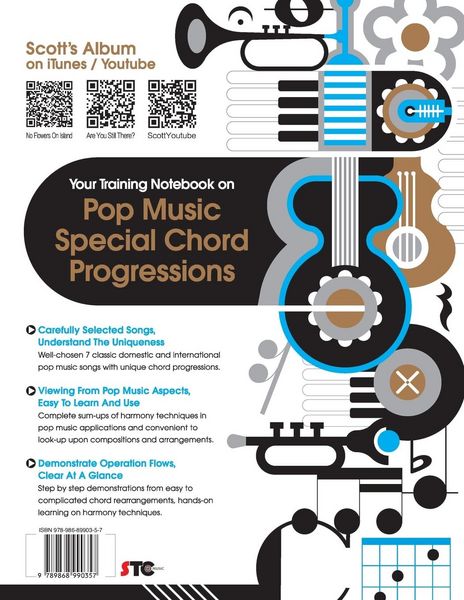 Produktbild: Your Training Notebook On Pop Music Special Chord Progressions