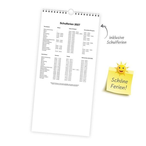 Produktbild: TR&Ouml;TSCH - Mein Terminplaner Farben 2027