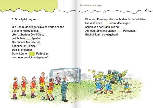 Produktbild: Die Olchis werden Fu&szlig;ballmeister