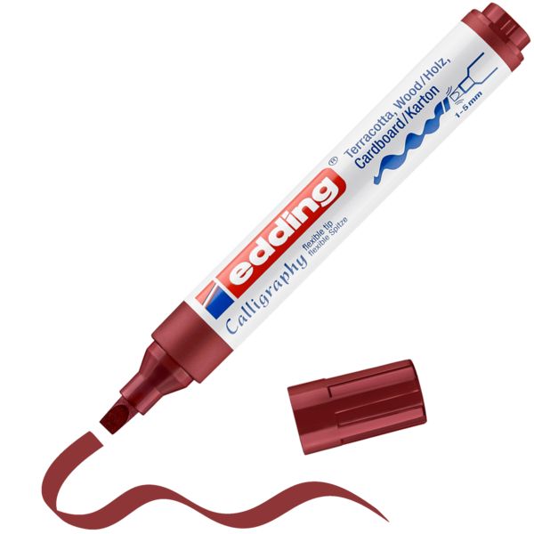 Produktbild: edding 1455 Kalligrafiemarker karmesin