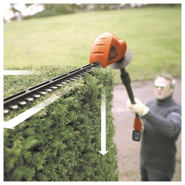 Produktbild: Black & Decker Akku Akku-Heckenschere inkl. Akku, inkl. Ladeger&auml;t 18V Li-Ion 430mm