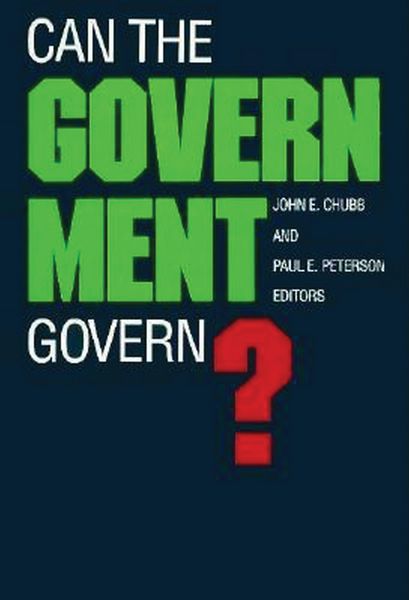 Produktbild: Can the Government Govern?