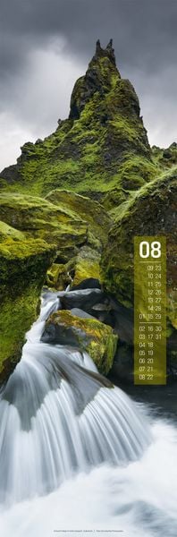 Produktbild: Island Vertikal Kalender 2027