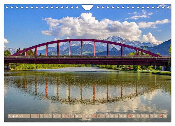 Produktbild: Es flie&szlig;t die Salzach (Wandkalender 2026 DIN A4 quer), CALVENDO Monatskalender