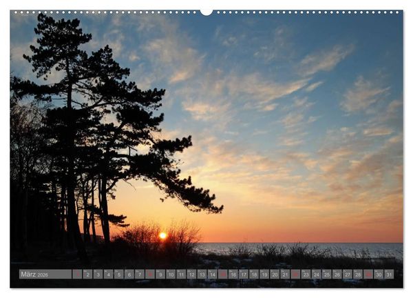 Produktbild: Ostseebad Warnem&uuml;nde (Wandkalender 2026 DIN A2 quer), CALVENDO Monatskalender