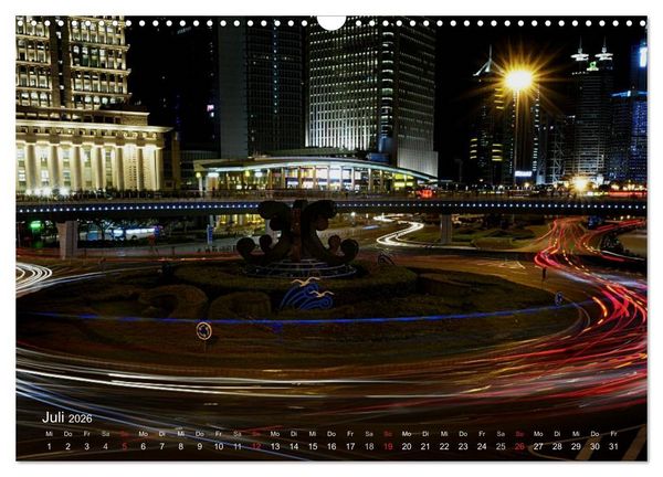 Produktbild: Shanghai - faszinierende Facetten (Wandkalender 2026 DIN A3 quer), CALVENDO Monatskalender