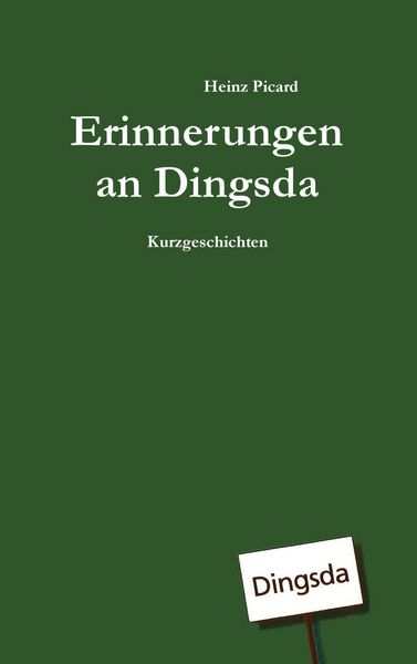 Produktbild: Erinnerungen an Dingsda