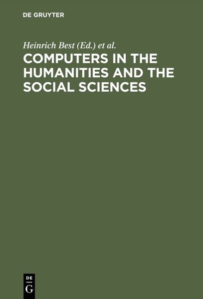 Produktbild: Computers in the humanities and the social sciences