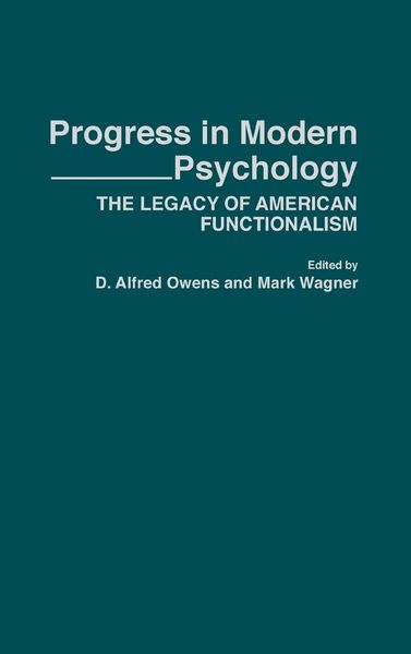 Produktbild: Progress in Modern Psychology
