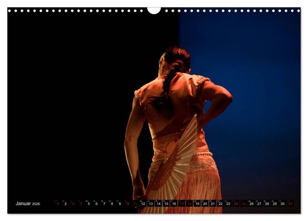 Produktbild: Flamenco. Spanischer Tanz (Wandkalender 2026 DIN A3 quer), CALVENDO Monatskalender