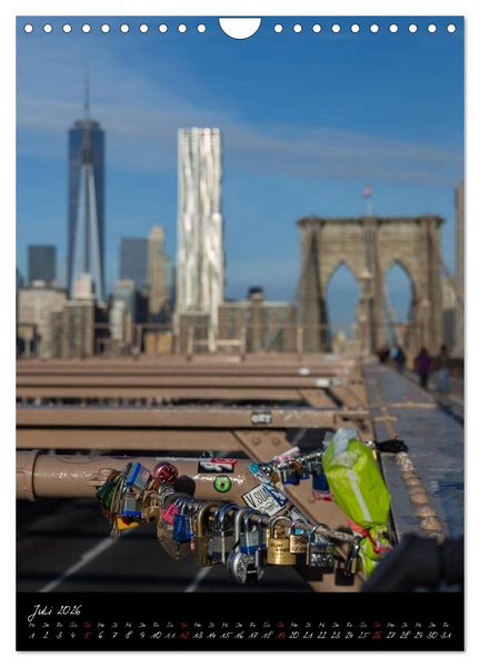 Produktbild: New York City (Wandkalender 2026 DIN A4 hoch), CALVENDO Monatskalender