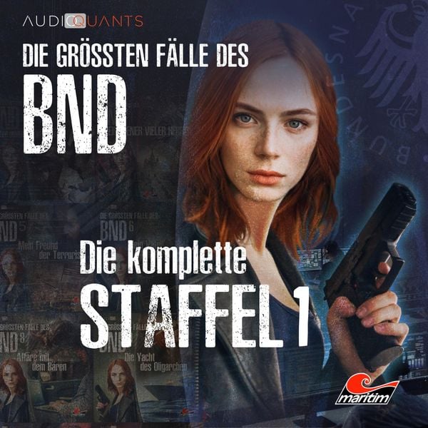 Produktbild: Die gr&ouml;&szlig;ten F&auml;lle des BND, Die komplette Staffel 1