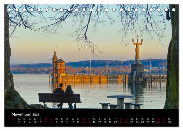 Produktbild: Konstanz - Juwel am Bodensee (Tischkalender 2026 DIN A5 quer), CALVENDO Monatskalender