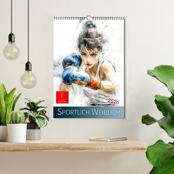 Produktbild: Sportlich Weiblich (Wandkalender 2026 DIN A3 hoch), CALVENDO Monatskalender