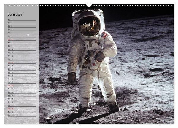 Produktbild: Missionen im Weltall (hochwertiger Premium Wandkalender 2026 DIN A2 quer), Kunstdruck in Hochglanz