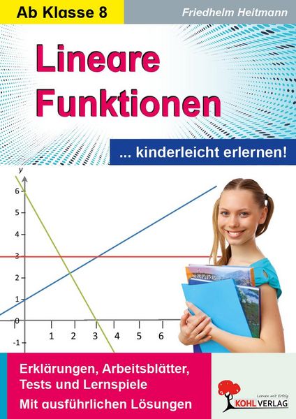 Produktbild: Lineare Funktionen kinderleicht erlernen