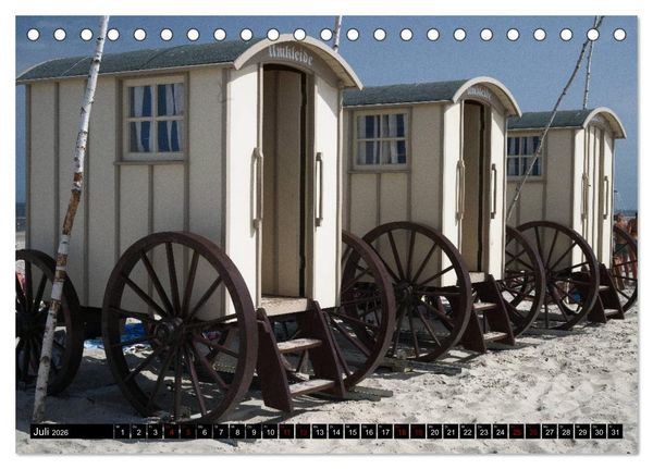 Produktbild: Norderney - von barfuss bis Cocktail (Tischkalender 2026 DIN A5 quer), CALVENDO Monatskalender